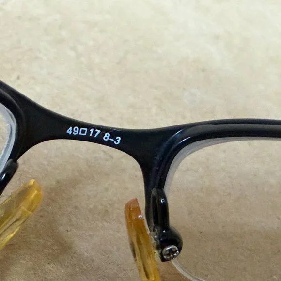 Vintage Jennifer Lopez JLO JL112 003 Semi-Rimless Eyeglass Frames Y2K Sz. 49-17 - Picture 6 of 9